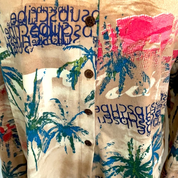 Caribbean Joe women’s long sleeve top size petite large - Picture 2 of 7